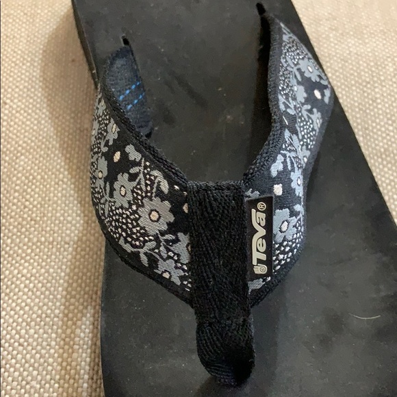 Teva Wedge flip flop women's 9 - Picture 3 of 4
